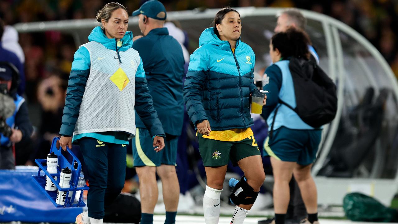 The star striker has been sidelined since injuring her left calf on the eve of co-host Australia's first game against Ireland on July 20.