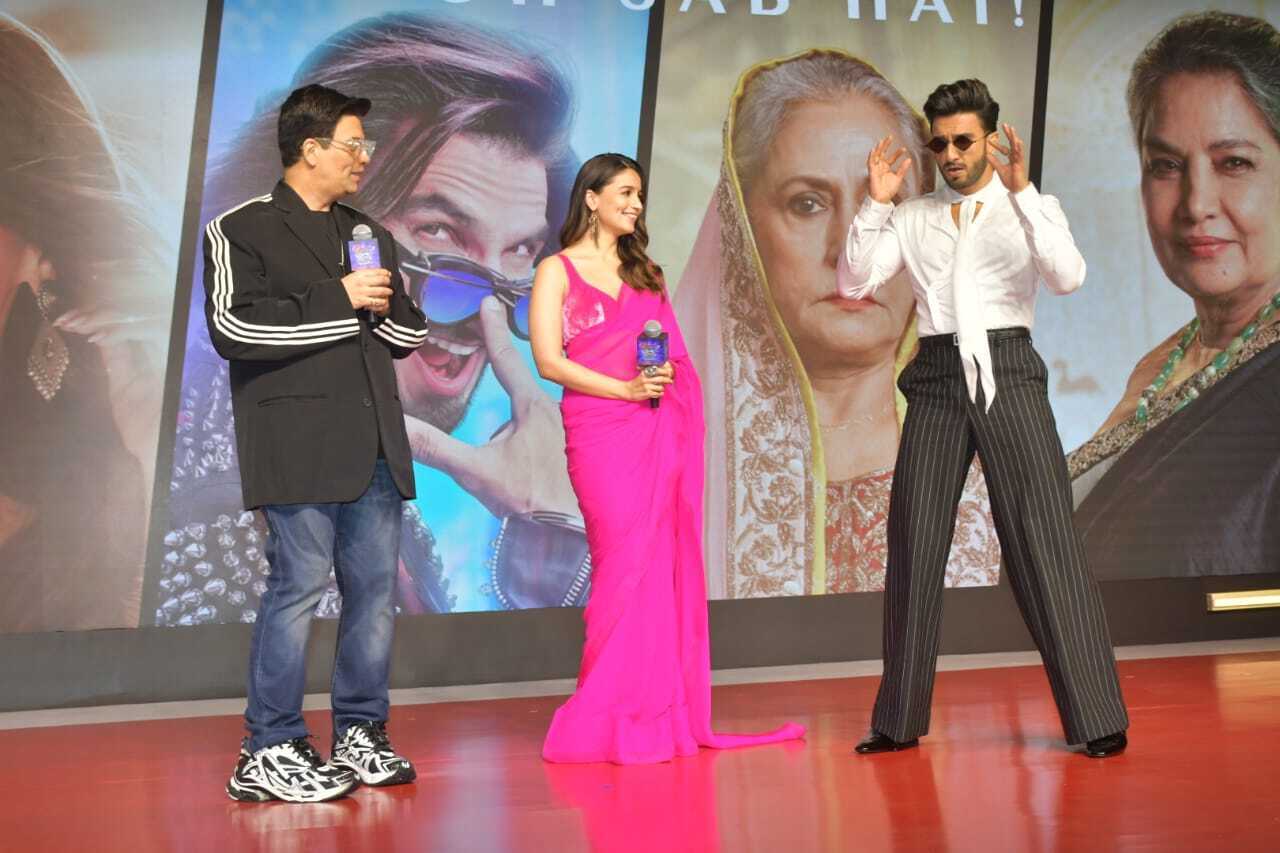 During the press conference, Ranveer while talking about the film, said, 