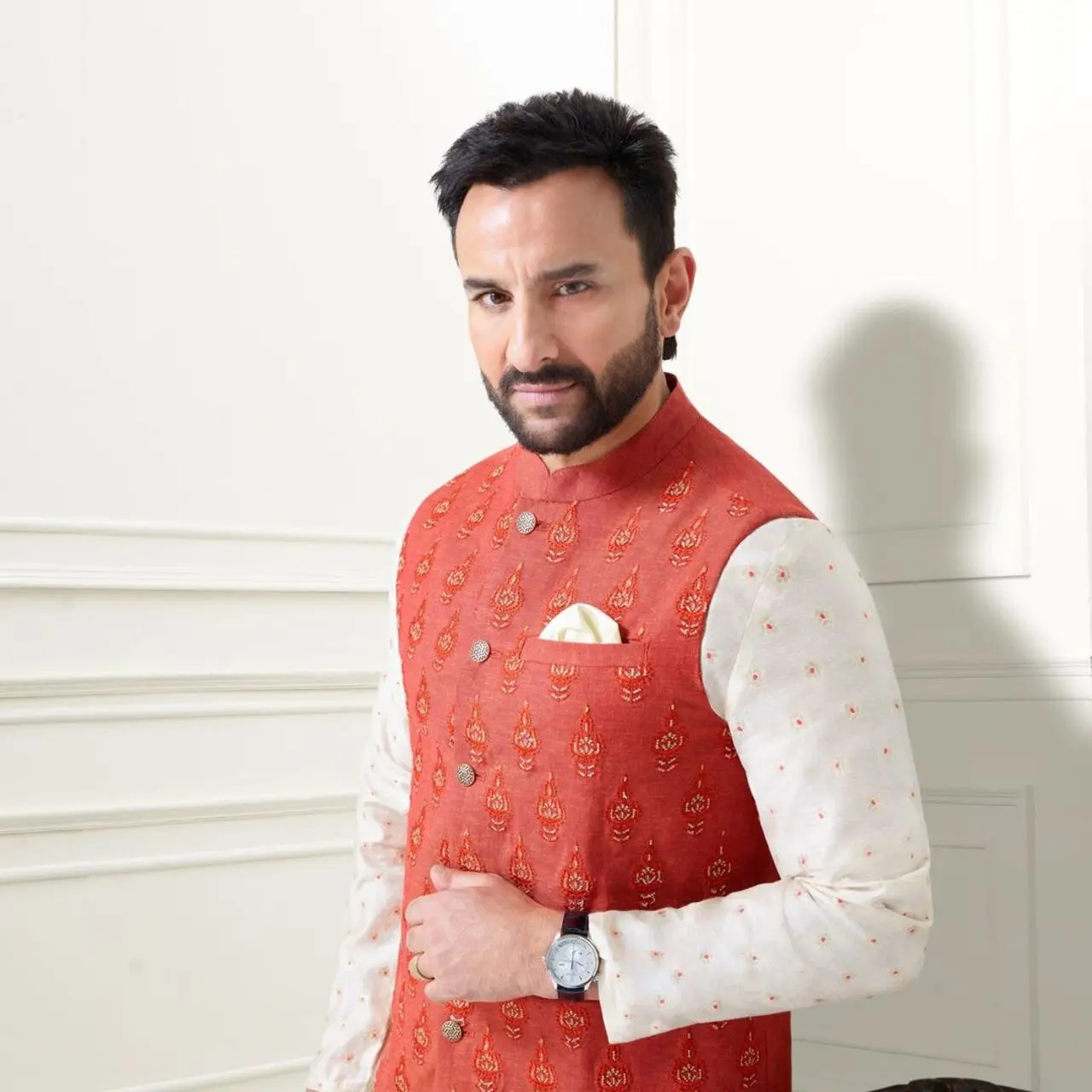 Saif ali khan waistcoat best sale