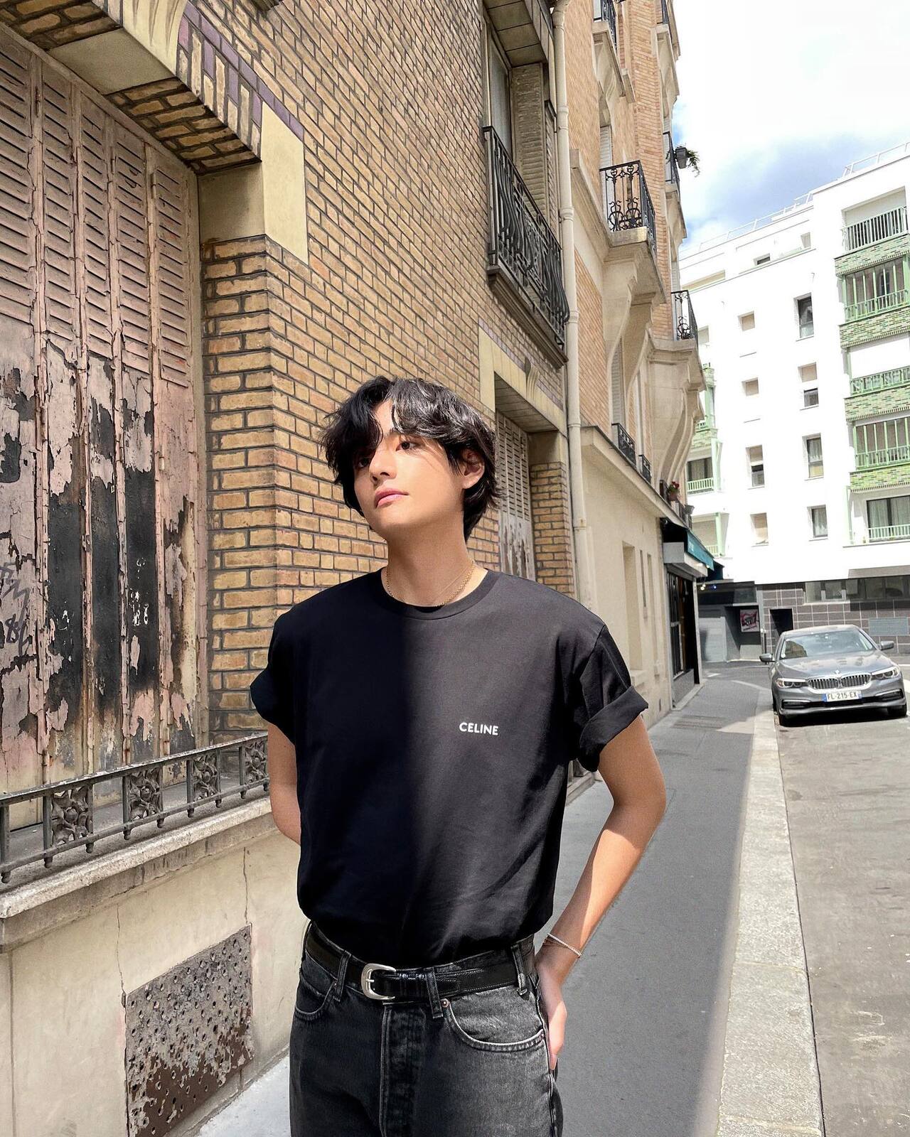Taehyung is heading to Paris to attend the CELINE HOMME Summer 24