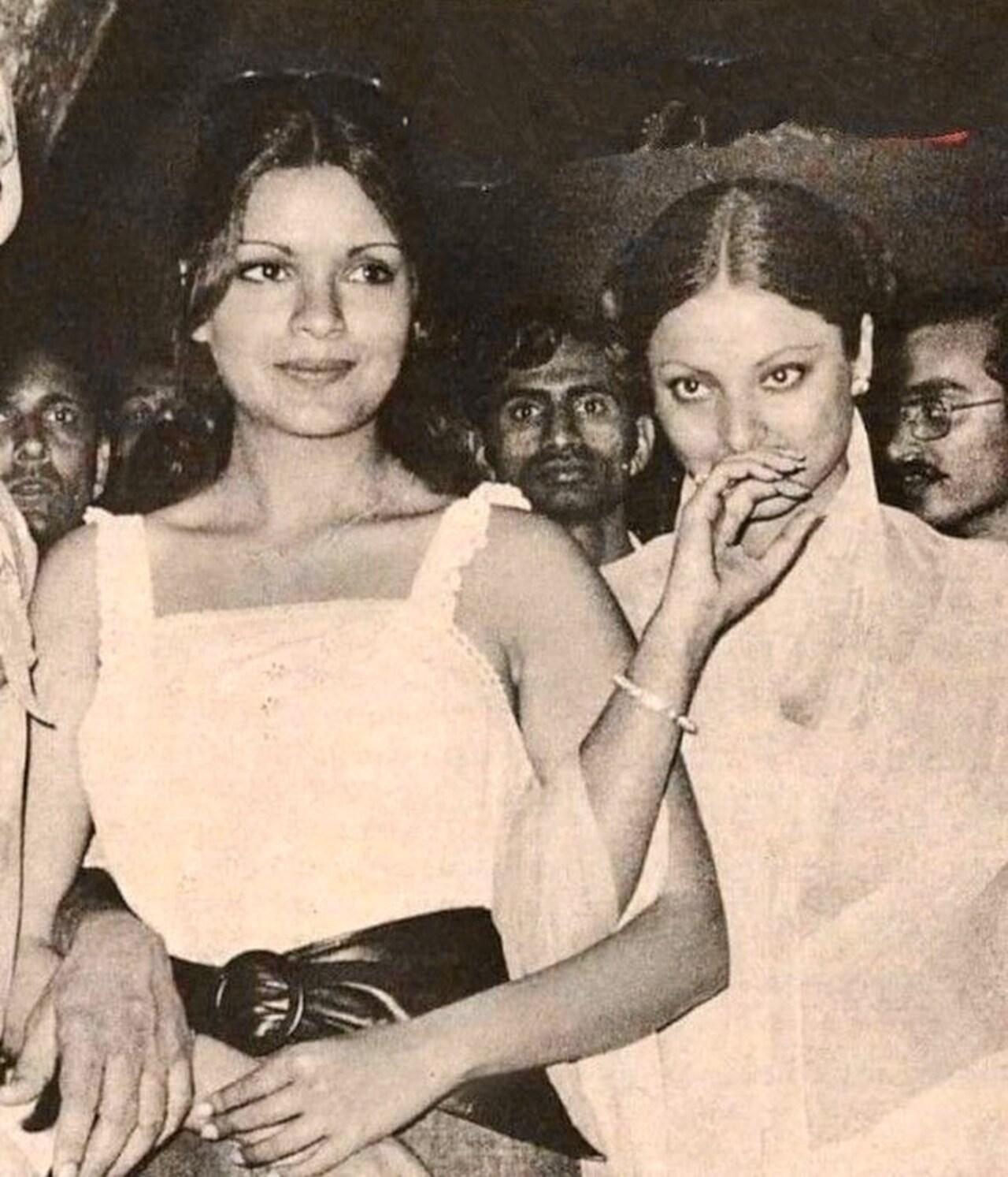 Zeenat Aman often shares pictures from the sets of her older films and accompanies them with eloquently written, engaging anecdotes. Aman shared this photo with Rekha celebrating her friendship with the reclusive actress. Fans immediately put on their detective caps and tracked down where this picture was from