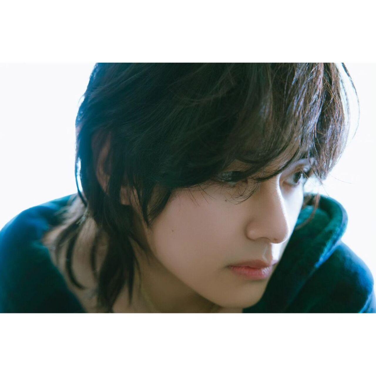 And that hair! Taehyung sported a mullet during BTS's 'Love Yourself: Tear' era, but this is definitely the longest his hair has ever been during any musical promotion. BTS has been making ARMY go gaga in their long-hair era - and we are here for it!