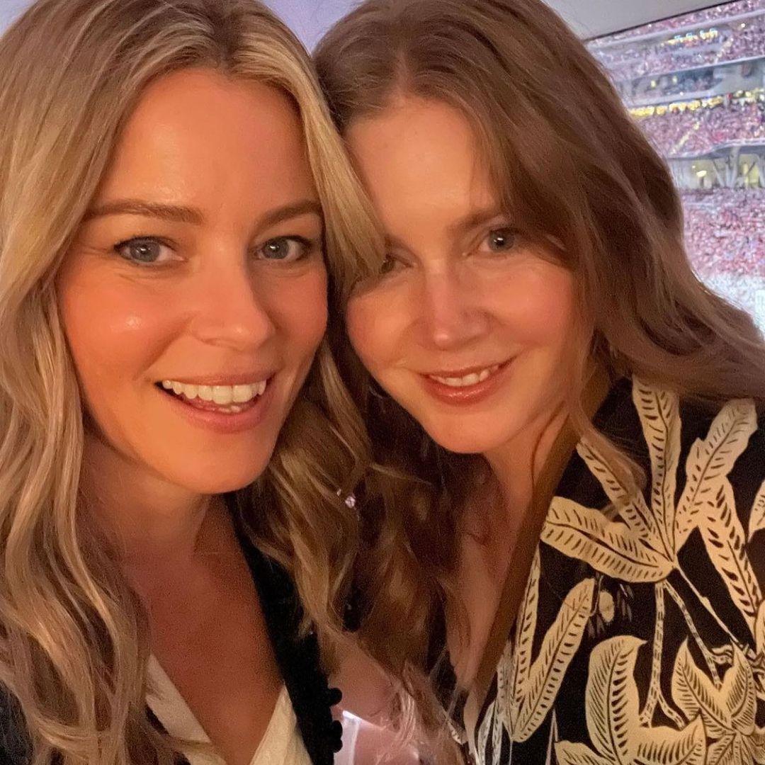 Elizabeth Banks and Amy Adams made a stop at Taylor's concert too