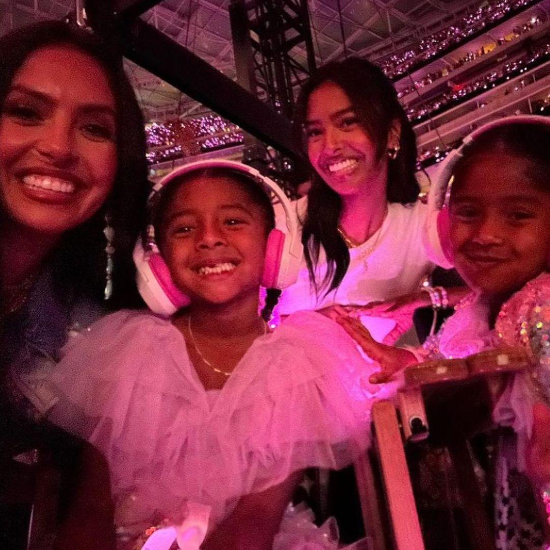 Vanessa Bryant took her kids to the Los Angeles leg of Taylor's tour. Taylor exchanged an adorable moment with Bianka