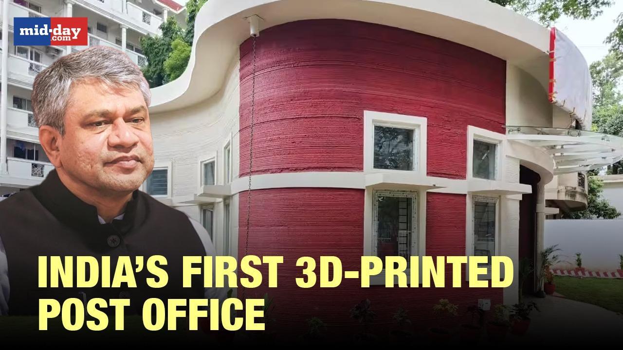 Union Minister Ashwini Vaishnaw inaugurates India’s first 3D-Printed Post Office