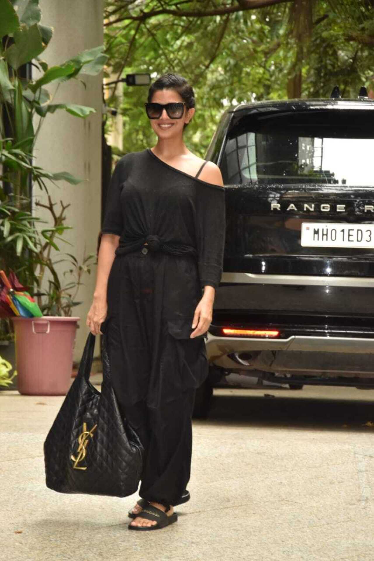 Nimrit Kaur was spotted At Maddock office