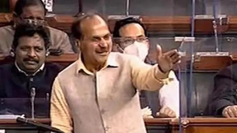 Adhir Ranjan Chowdhury takes a flight of fancy over Modi's swimming pool -  India Today