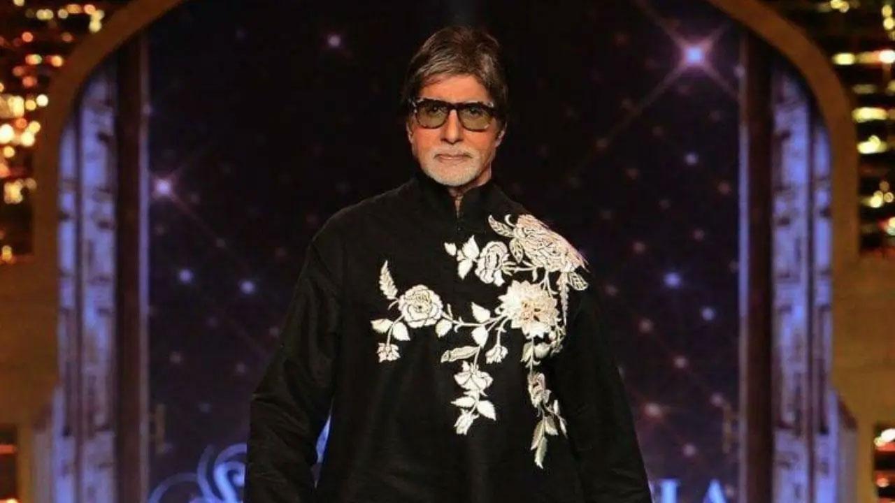 Big B credits his makeup artist for making him look 'khoobsurat' on 'KBC 15'