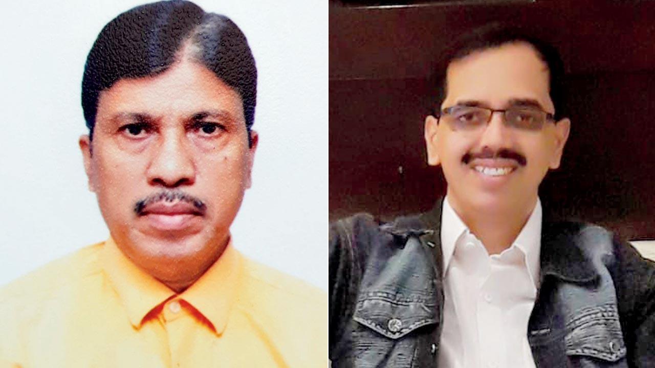 Prabhuram Giri, the whistleblower and sole resident in the entire complex, and Vivekanand Dhavse another flat buyer and whistleblower