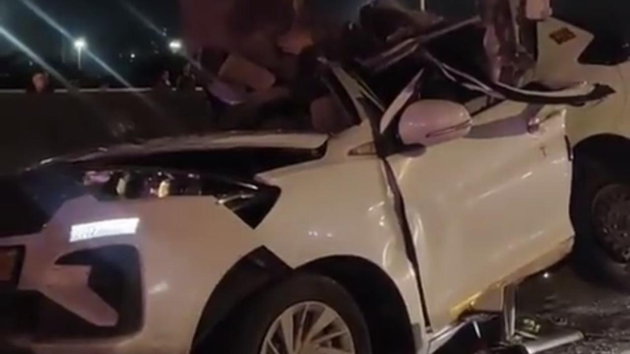 Mumbai: Speeding dumper crashes into car near SCLR