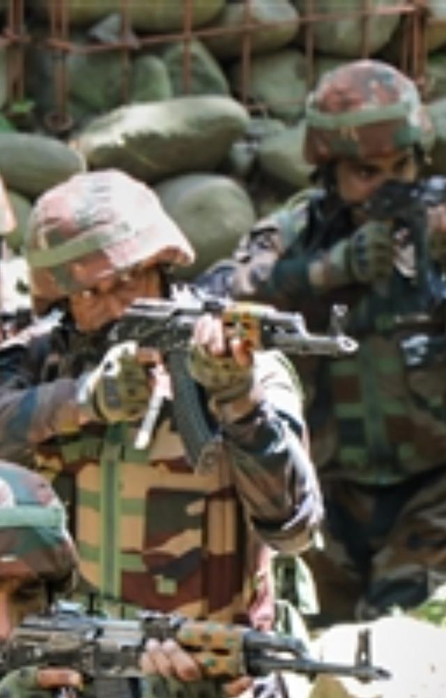 The security forces cordoned off over a dozen villages, including Salwah, Sarooti, Gursai Top, Sanai, Keri Kanga and Terkhara, and a search operation launched