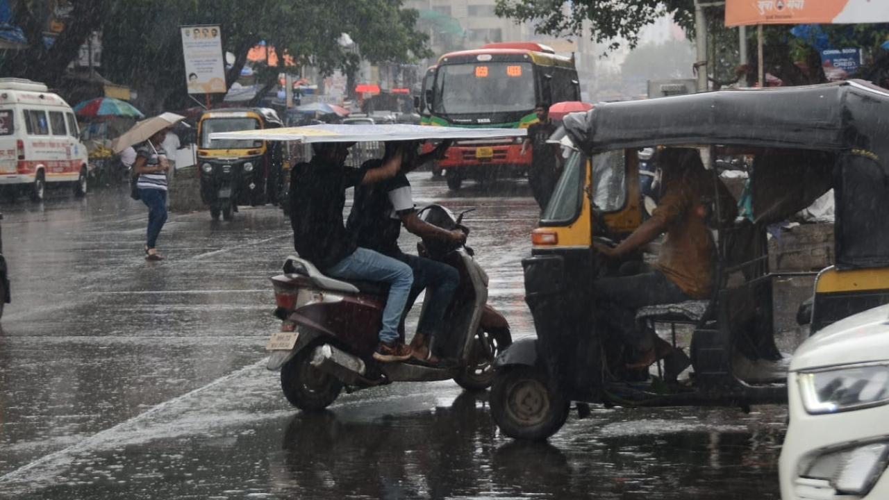 On Saturday, the India Meteorological Department (IMD) predicted 'light to moderate spells of rain' in Mumbai and its suburbs