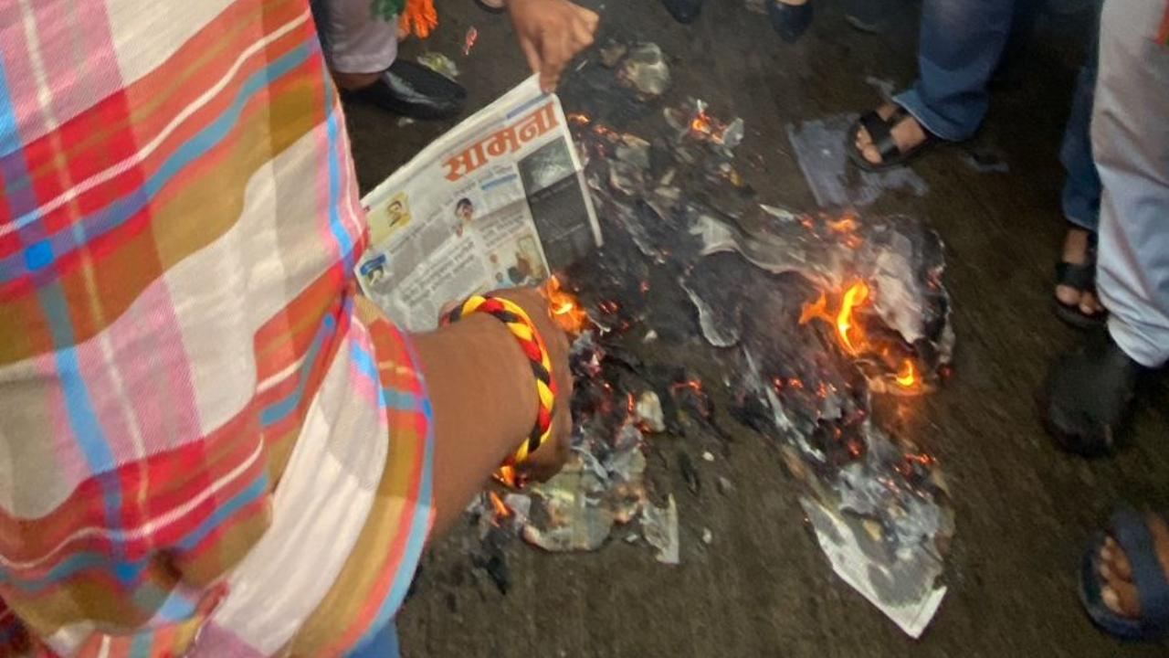 Maharashtra BJP chief Chandrashekhar Bawankule said one should maintain decorum while criticising political opponents. He also warned of filing a complaint against 'Saamana', and said its 