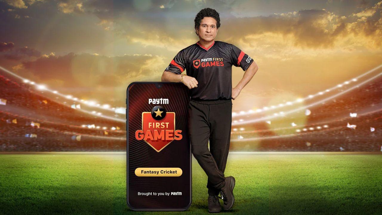 Sachin Tendulkar appeared in a series of advertisement for the gaming programme nearrly three years ago. Pic/First Games