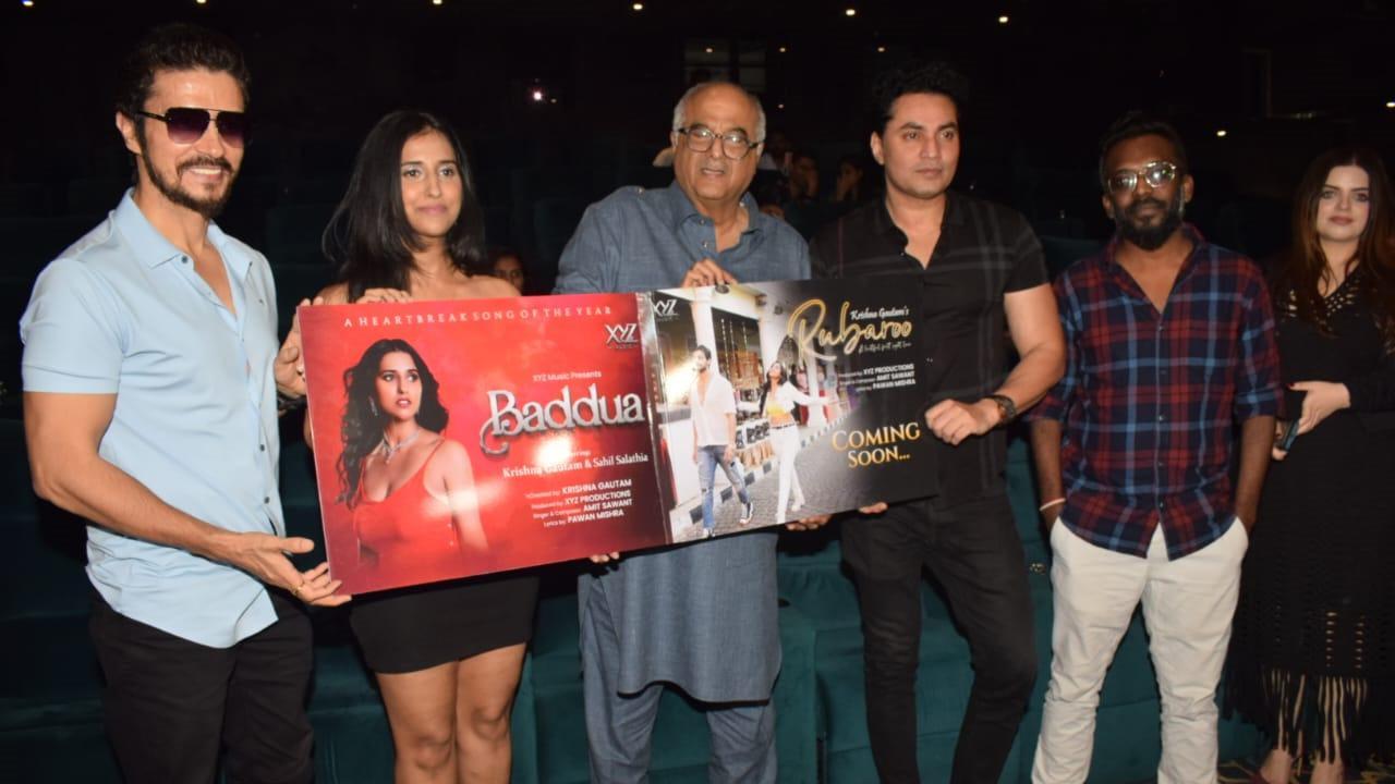 Boney Kapoor Launches Actress Krishna Gautam Heartfelt Song 