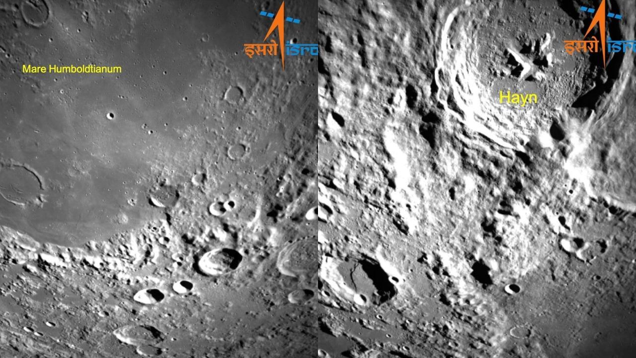 In Photos: ISRO releases images of the Moon captured by Chandrayaan-3's Lander