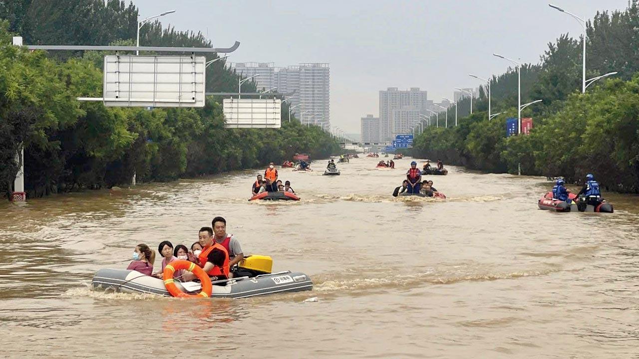 Beijing receives 745 mm rain, its most in at least 140 years