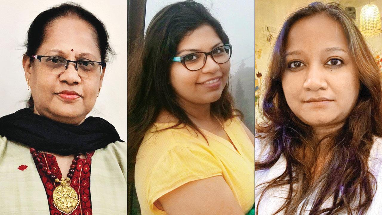 Bethica Das, Aanchal Khanna and Tahin Ojah