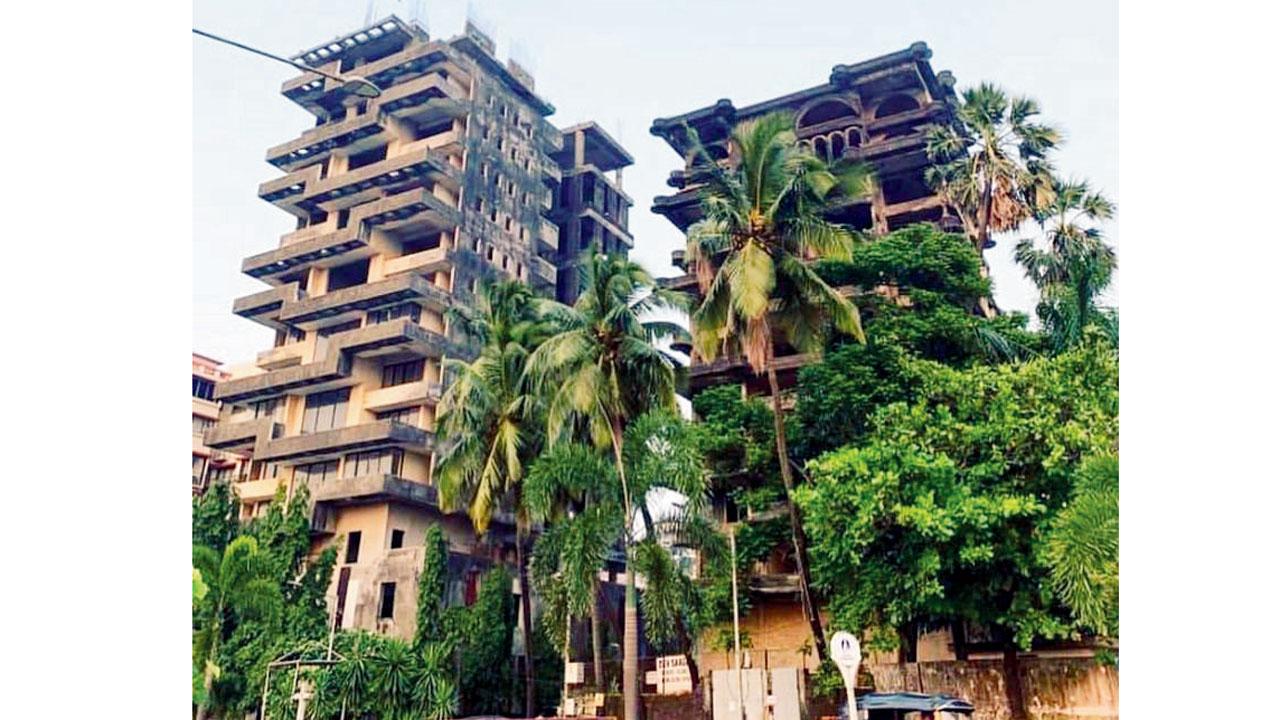 The buildings in 2021. Pics Courtesy/Debasish Chakraverty