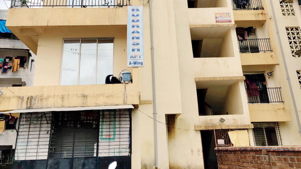 Shree Gurukrupa Apartments, one of the buildings built illegally in Vasai-Virar. Pics/Hanif Patel