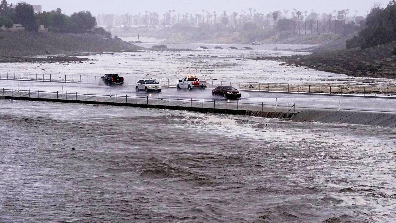 California on high alert as storm soaks region