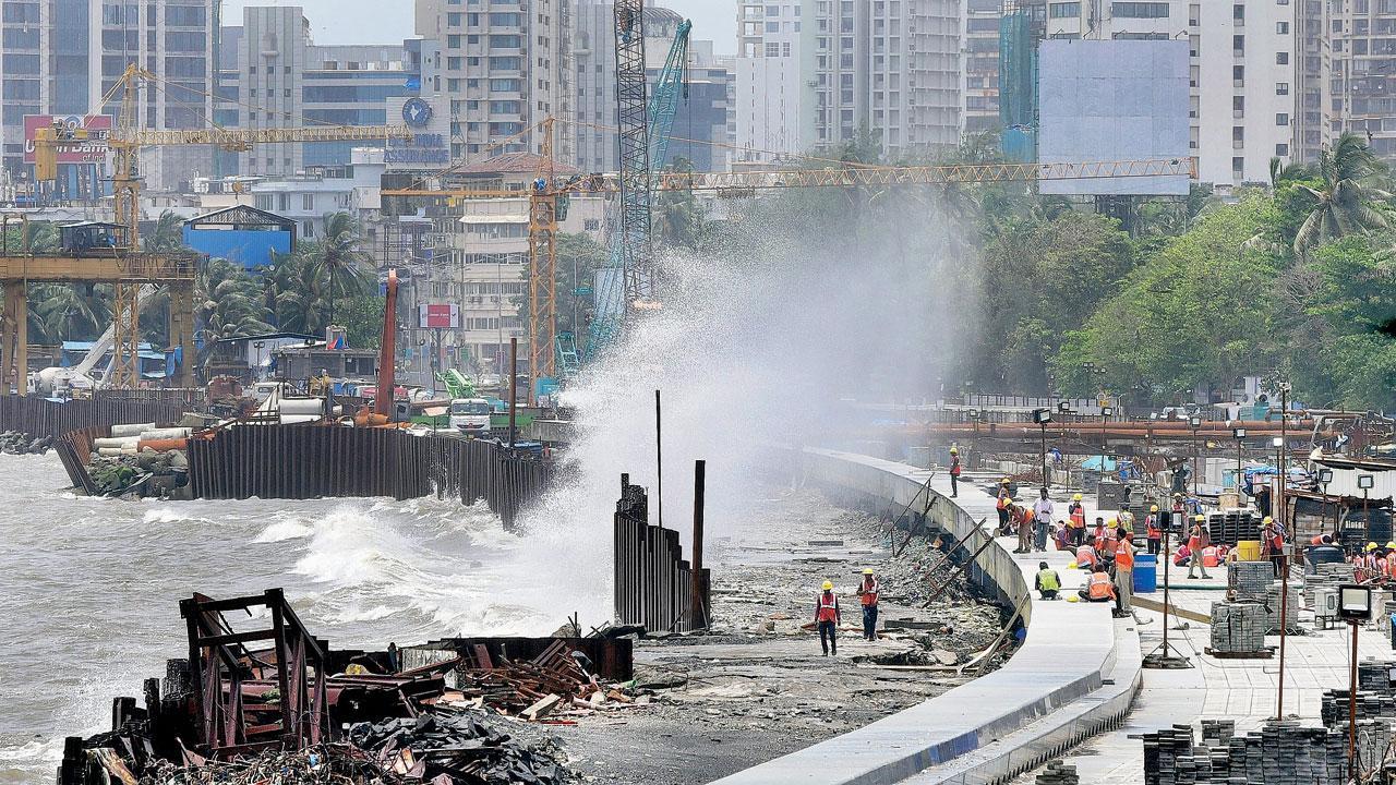 BMC asks Coastal Road team to install water pumps to avoid flooding