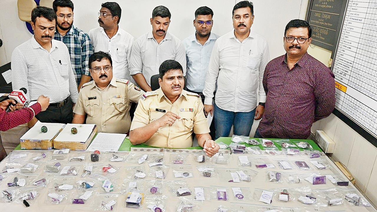 The police have seized around 155 fake rubber stamps and 600 letterheads. Pic/Hanif Patel