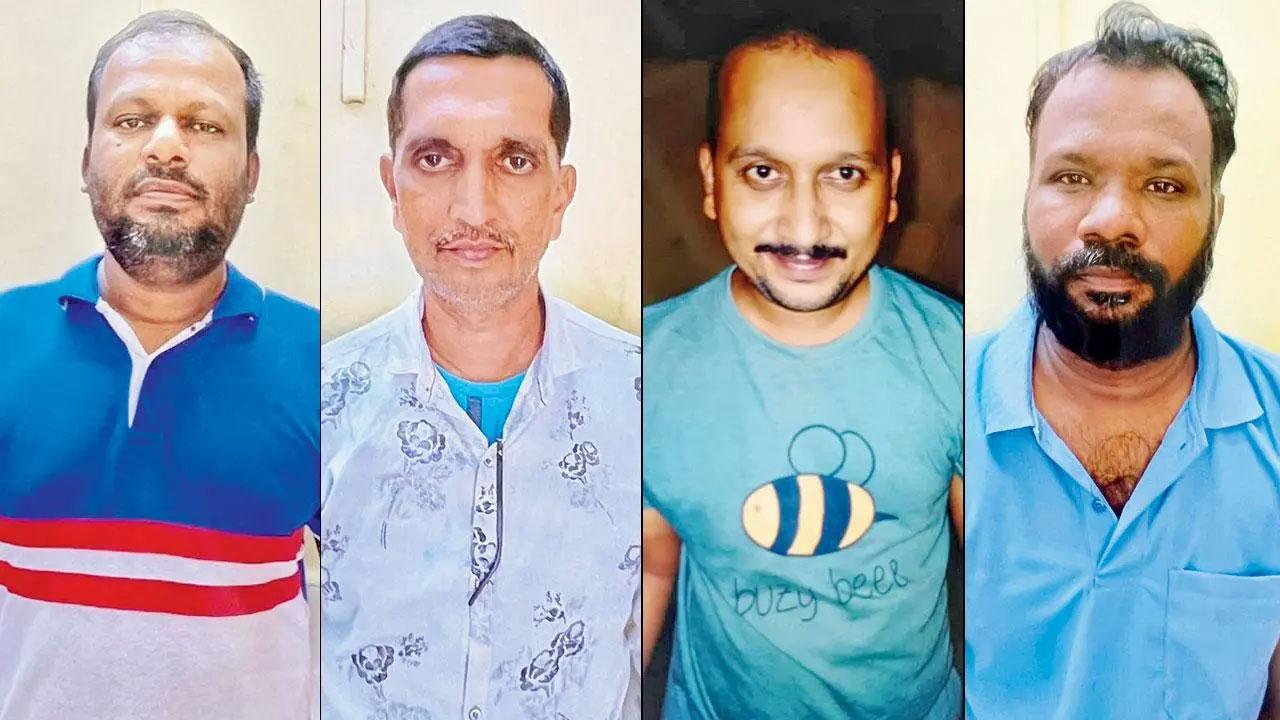 Dilip Adakhale, Rajesh Naik, Prashant Patil and Dilip Benvanshi