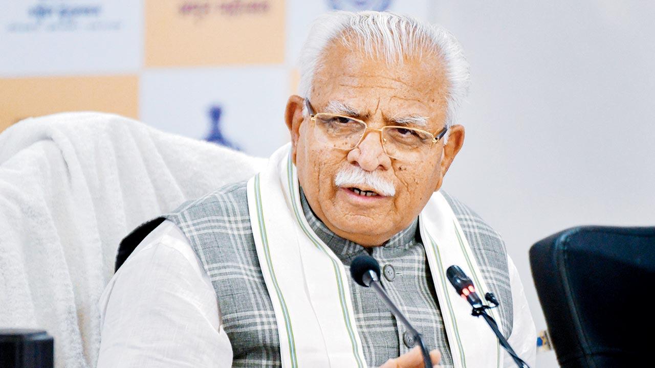 Manohar Lal Khattar,  CM, Haryana 