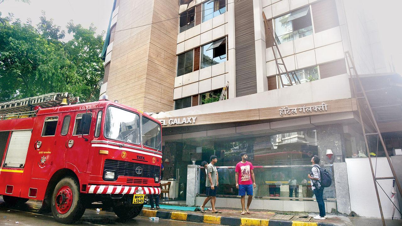 Santacruz hotel fire: Air passengers who died were there because of delayed flight