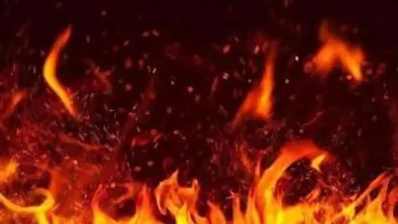 400 vehicles gutted in fire at two-wheeler showroom in Andhra Pradesh
