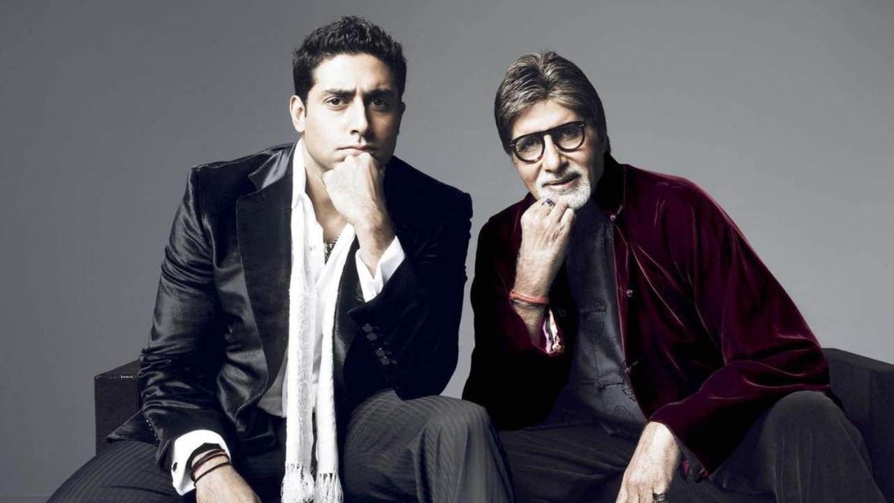Amitabh Bachchan shows support to son Abhishek Bhachchan’s for his upcoming film ‘Ghoomer’