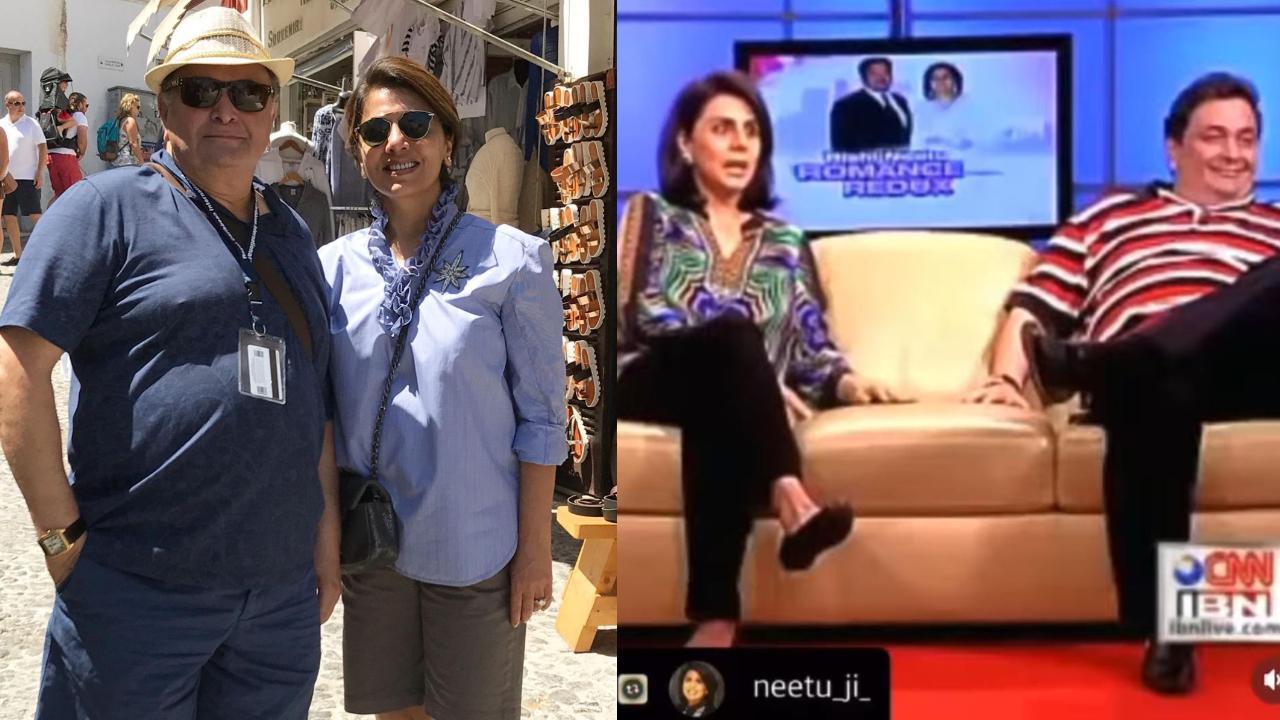 Neetu Kapoor calls Rishi Kapoor a 'brat' in old interview, watch