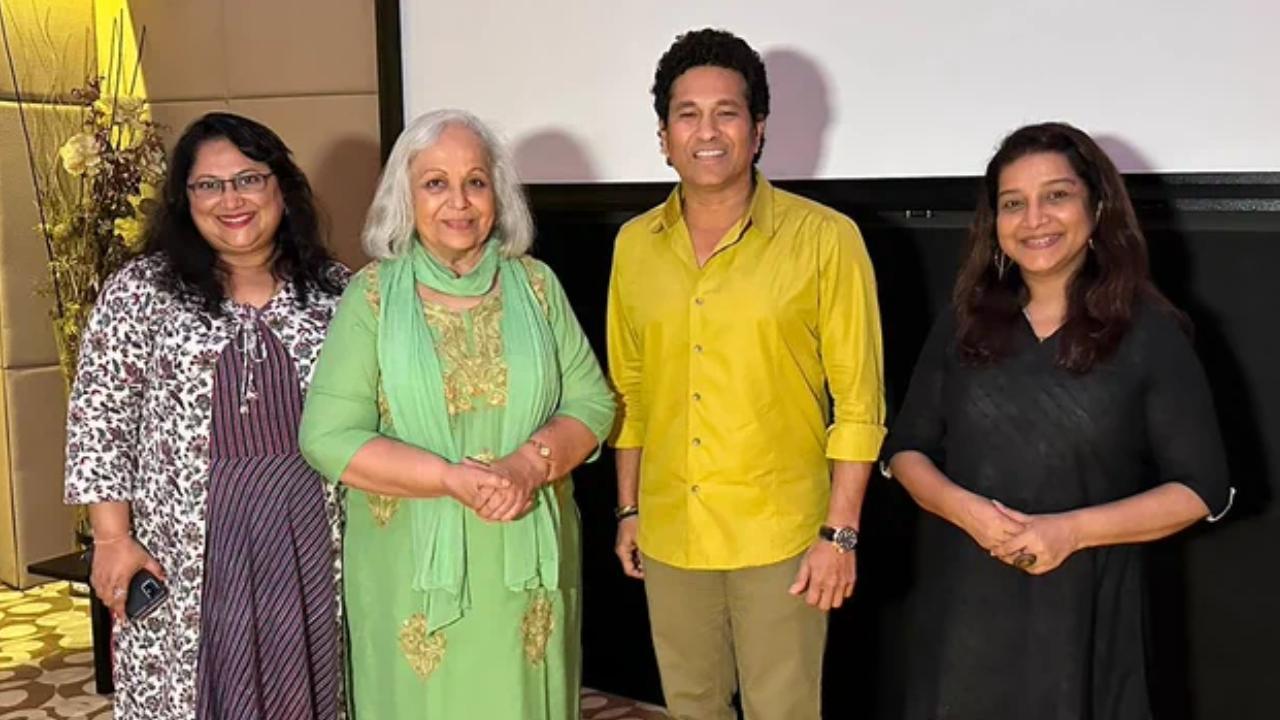 Sachin Tendulkar praises Marathi film ‘Baipan Bhaari Devaa’: I can’t wait for my mother and aunt to watch it too