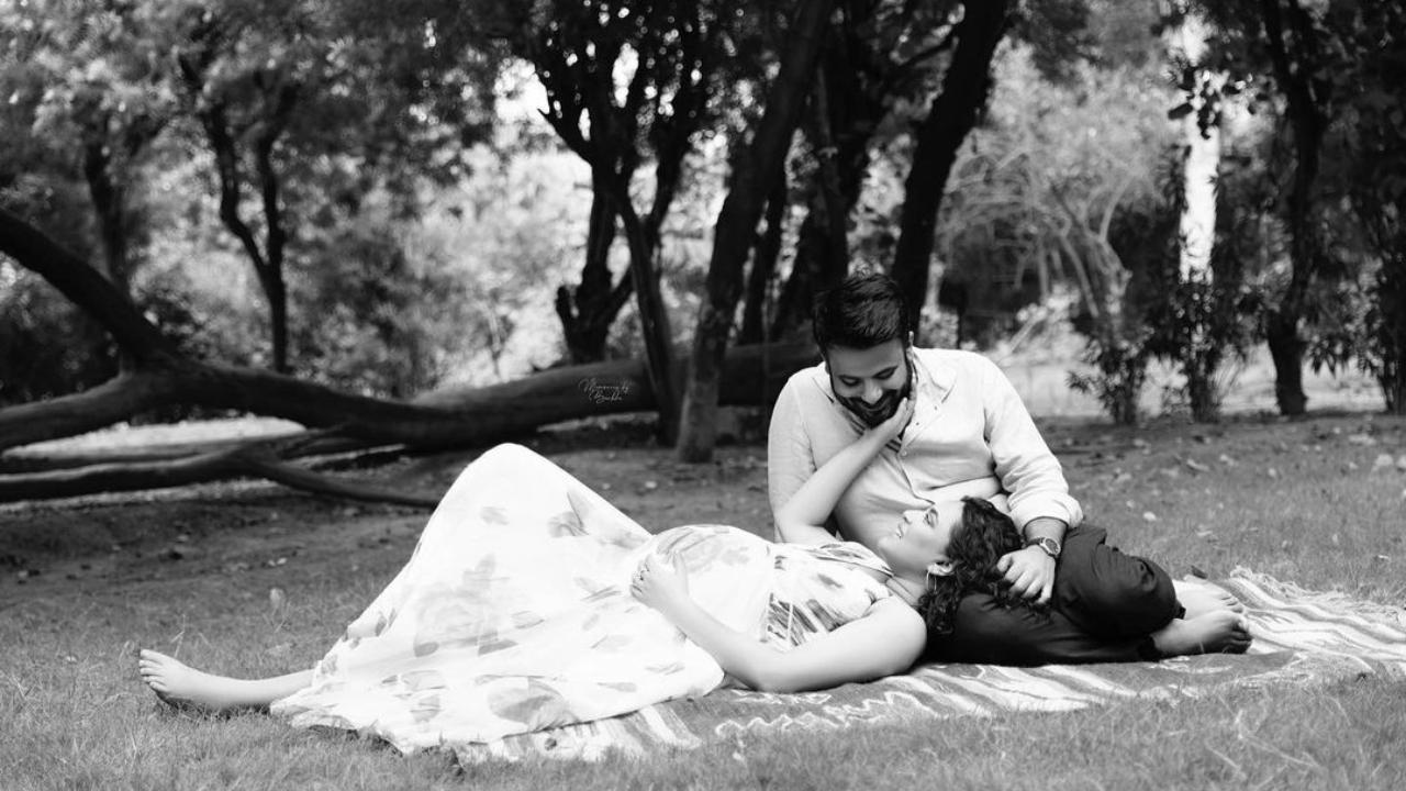 Swara Bhasker drops cute pictures from her pregnancy shoot with 'reluctant yet sporting' husband Fahad Ahmad