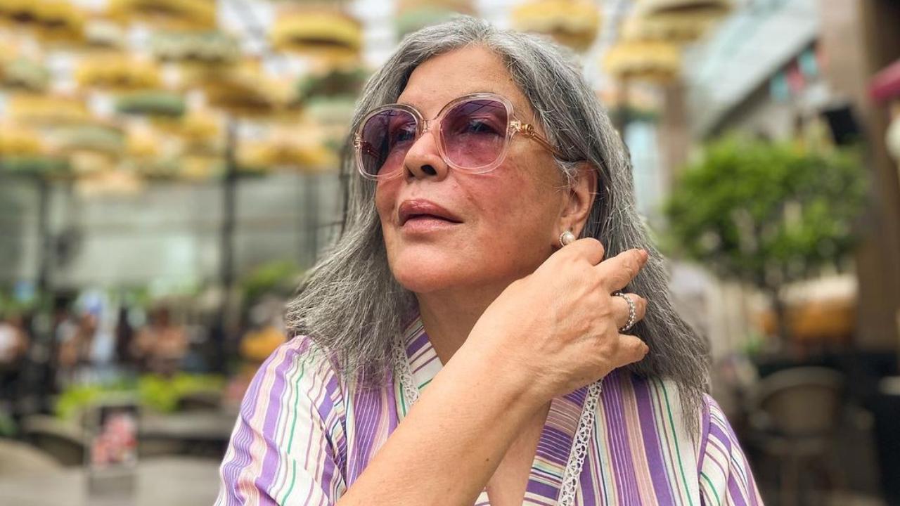 Netizens find Zeenat Aman's new post relatable as she talks about 'spilling chilli oil' on her 'Sunday best'