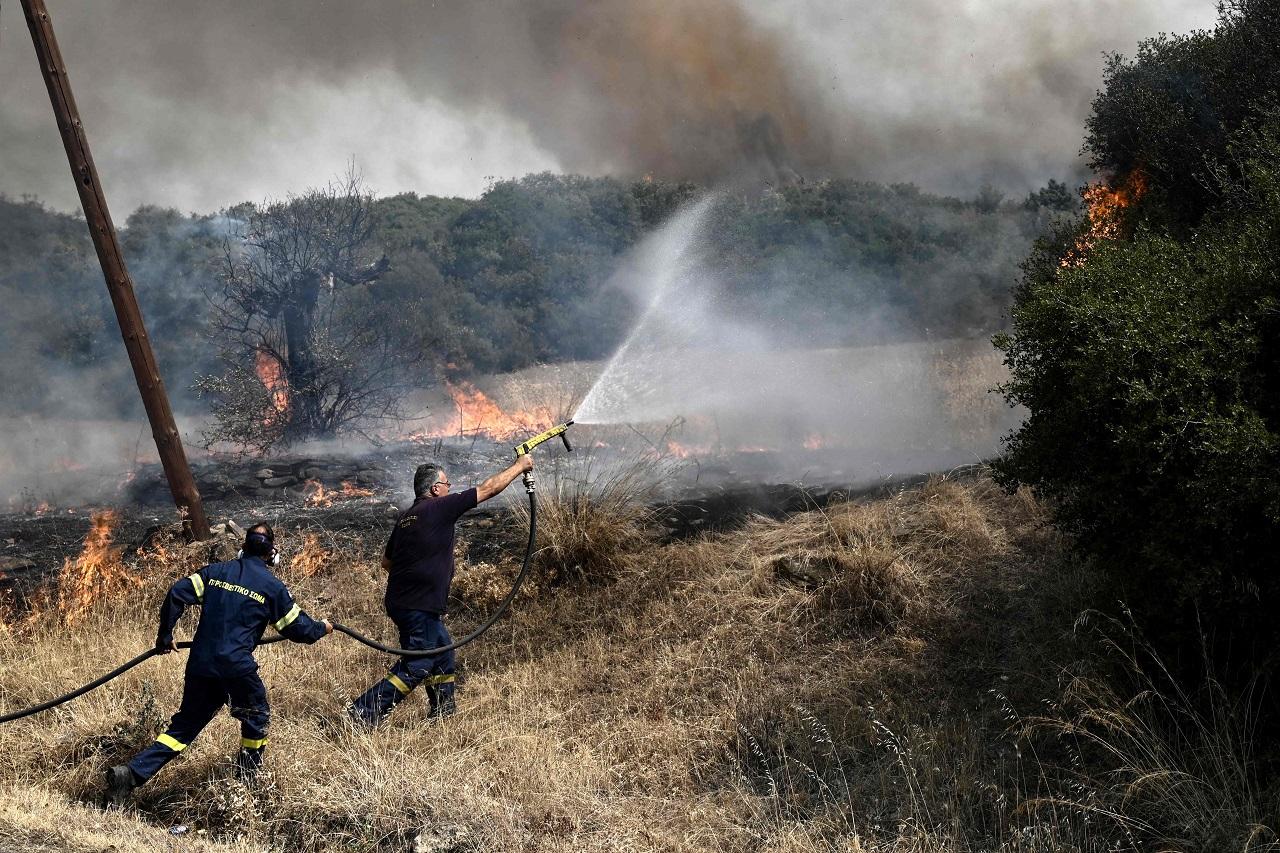 Firefighters searching recently burnt areas in the Alexandroupolis region discovered the bodies of 18 people believed to be migrants in a forest Tuesday. Another two people were found dead on Monday, one in northern Greece and another in a separate fire in central Greece