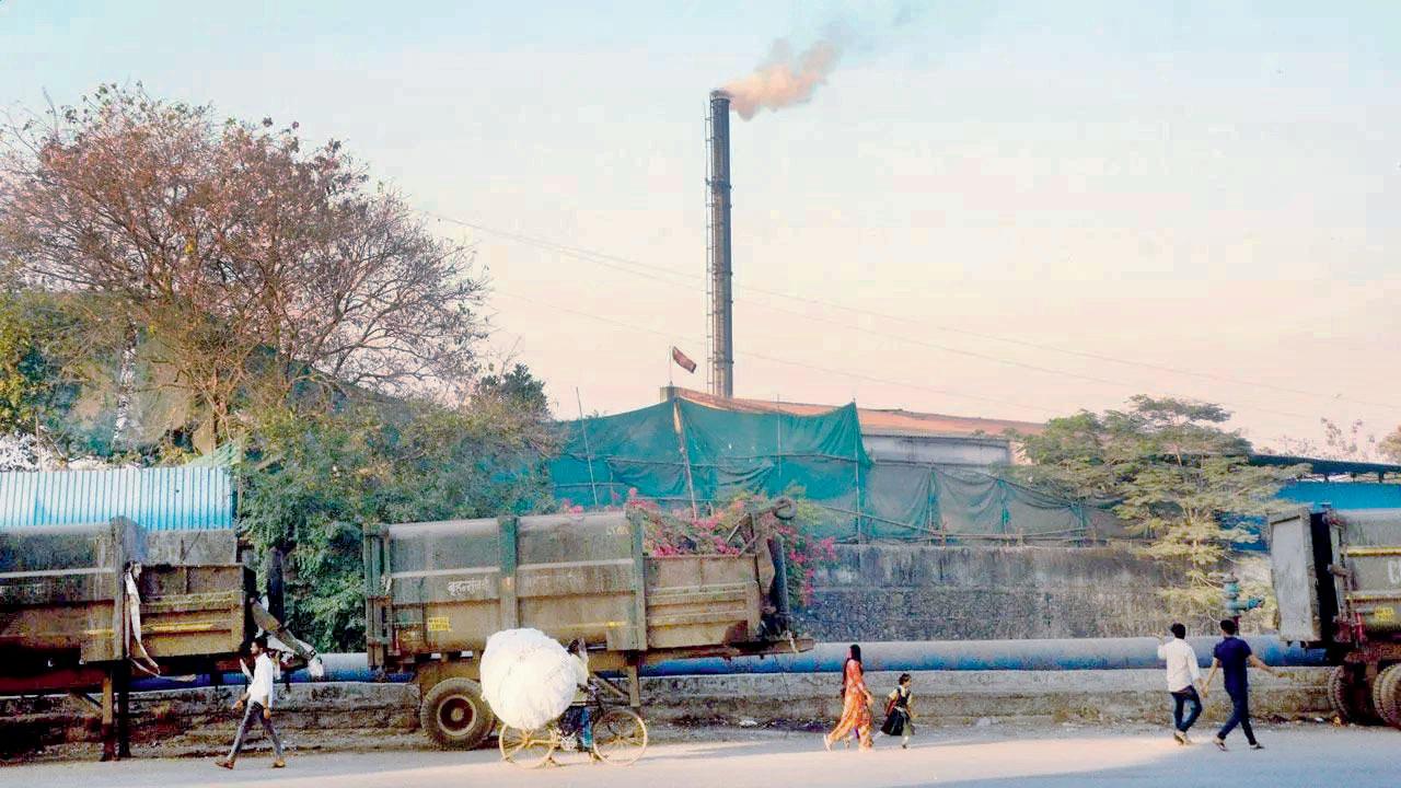 The biomedical waste facility at Govandi last year. File pic