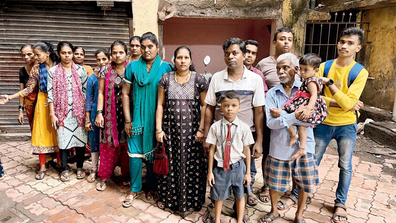 Shree Gurukrupa Apartments and its residents. Pics/Hanif Patel