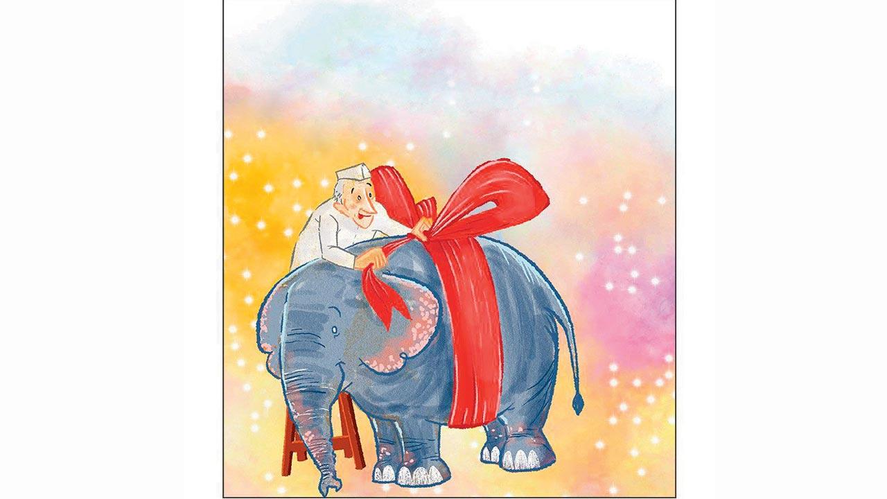 Uncle Nehru, please send an elephant