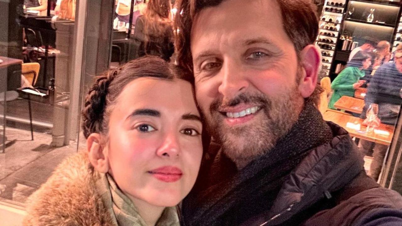 Saba Azad posts picture with Hrithik Roshan from Argentina holiday