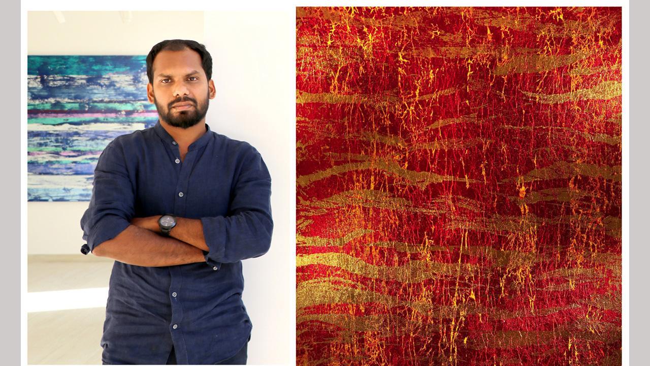“Pleasurable Anxieties” Solo Show of Paintings By Contemporary artist Shanmukh Tamada in Jehangir