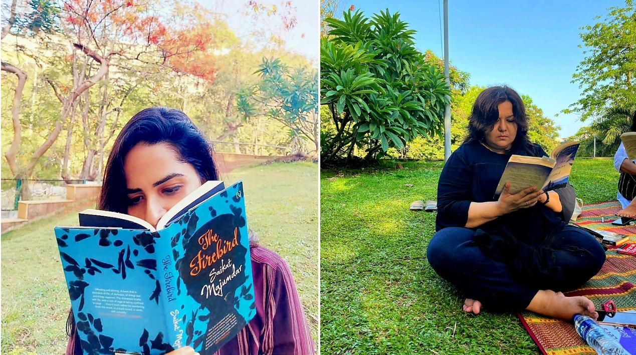 Juhu Reads is one of the first communities to have come up in the city started by co-curators Diya Sengupta and Rachna Malhotra. Starting with their first session in May, the duo has been successfully able to host 14 reading sessions since then. Photo Courtesy: Diya Sengupta