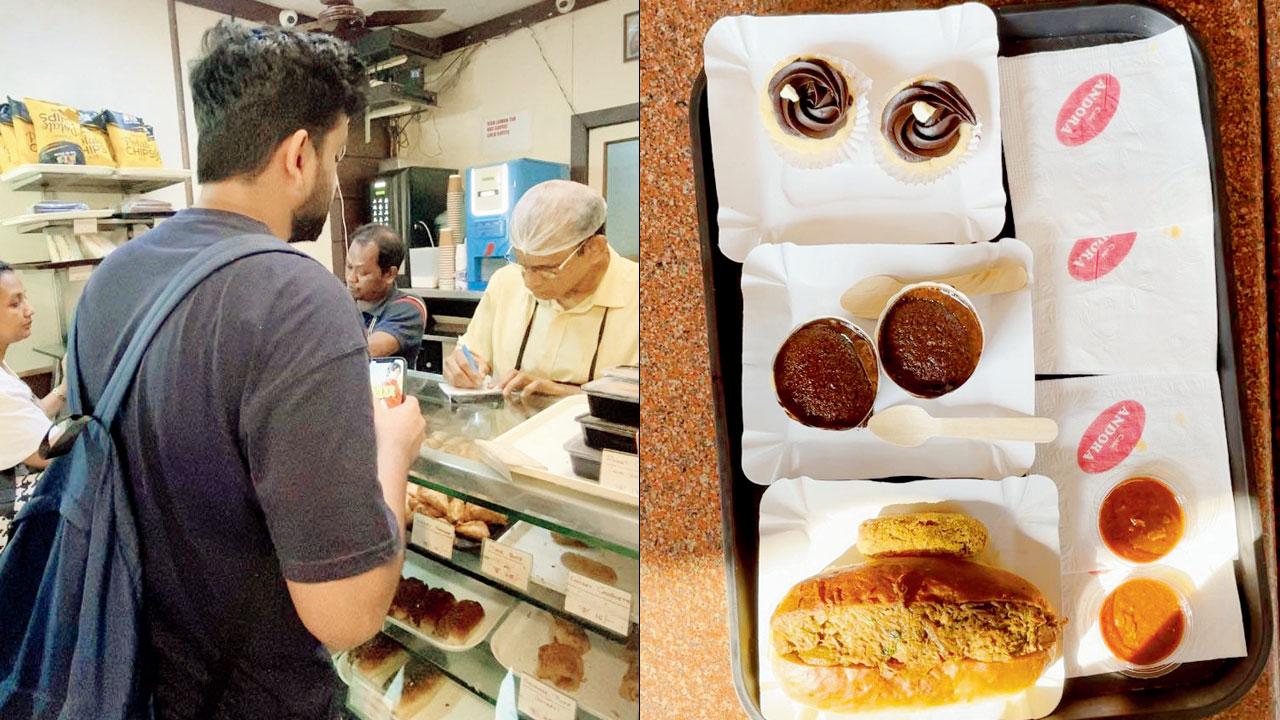 After he watched the classic Baton Baton Mein (1979), he tried the desserts at Cafe Andora