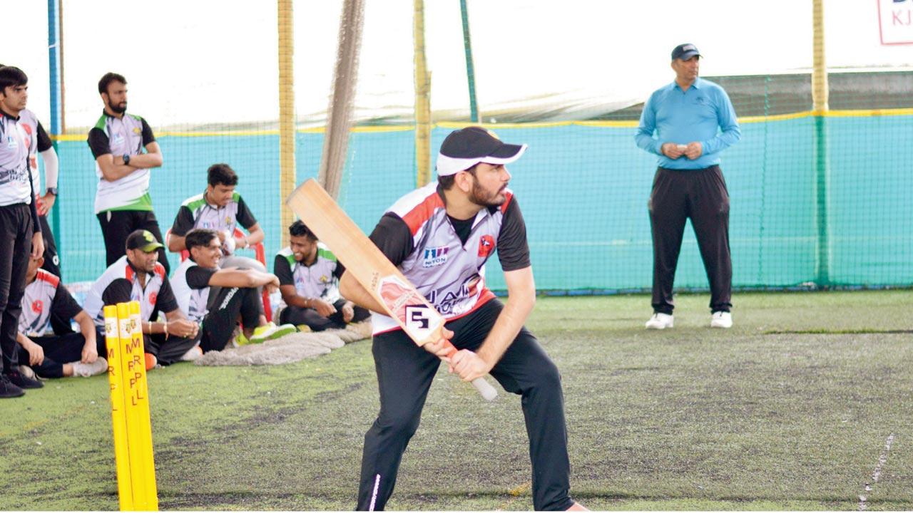 Kevin Thakkar during a game at OffShot