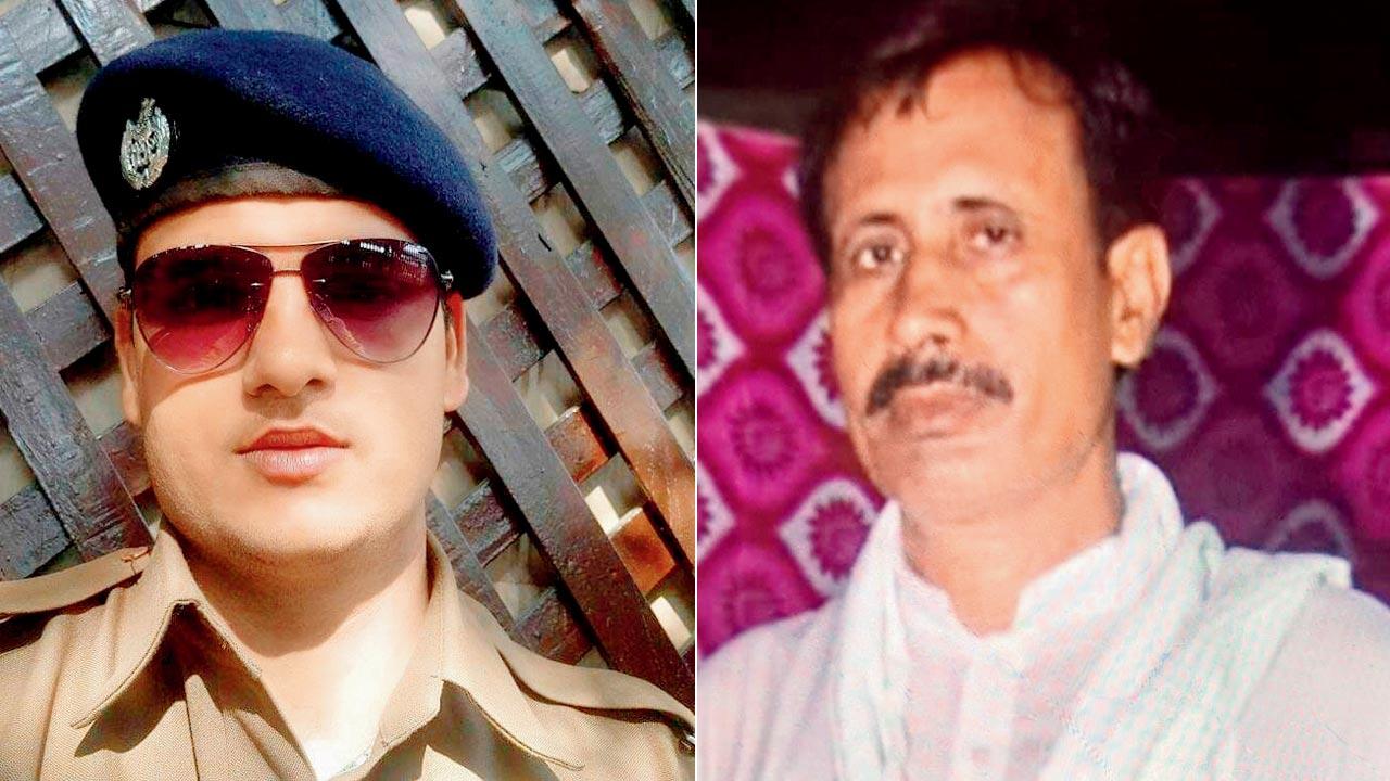  RPF constable Chetan Singh, the accused and ASI Tikaram Meena, one of the 4 dead