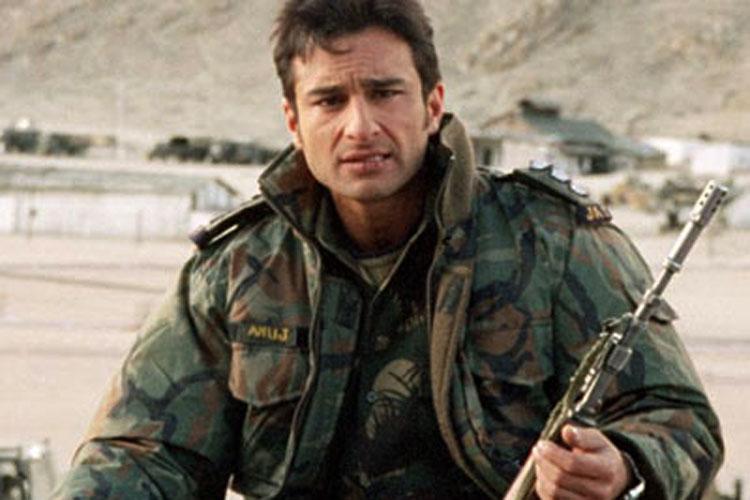 LOC Kargil: In the movie LOC Kargil, Saif Ali Khan portrayed Captain Anuj Nayyar, a real-life Indian Army officer who valiantly fought during the Kargil War in 1999.