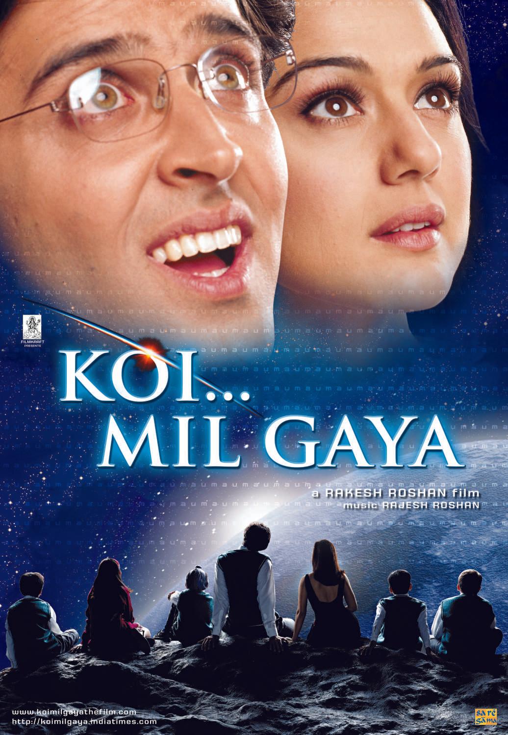 Koi... Mil Gaya: Hrithik Roshan's portrayal of Rohit, a young man with developmental challenges, in 'Koi... Mil Gaya' captured hearts and introduced Indian cinema to an extraordinary story of friendship and extraterrestrial contact.