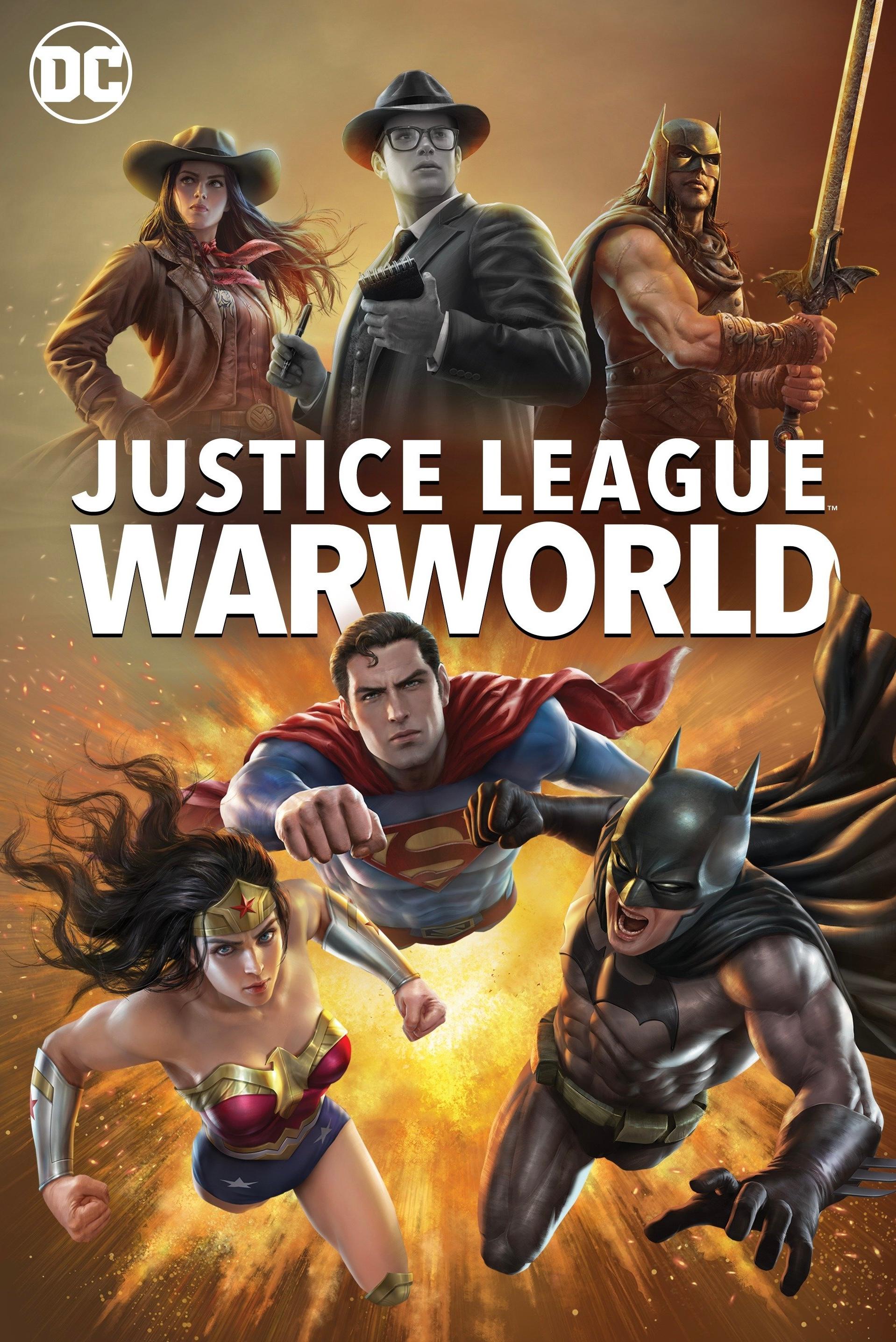Justice League: Warworld (Prime Video India): In the animated movie Justice League: Warworld, Batman, Superman, Wonder Woman, and other heroes unite to lead the resistance against the brutal gladiatorial combat in Warworld. 