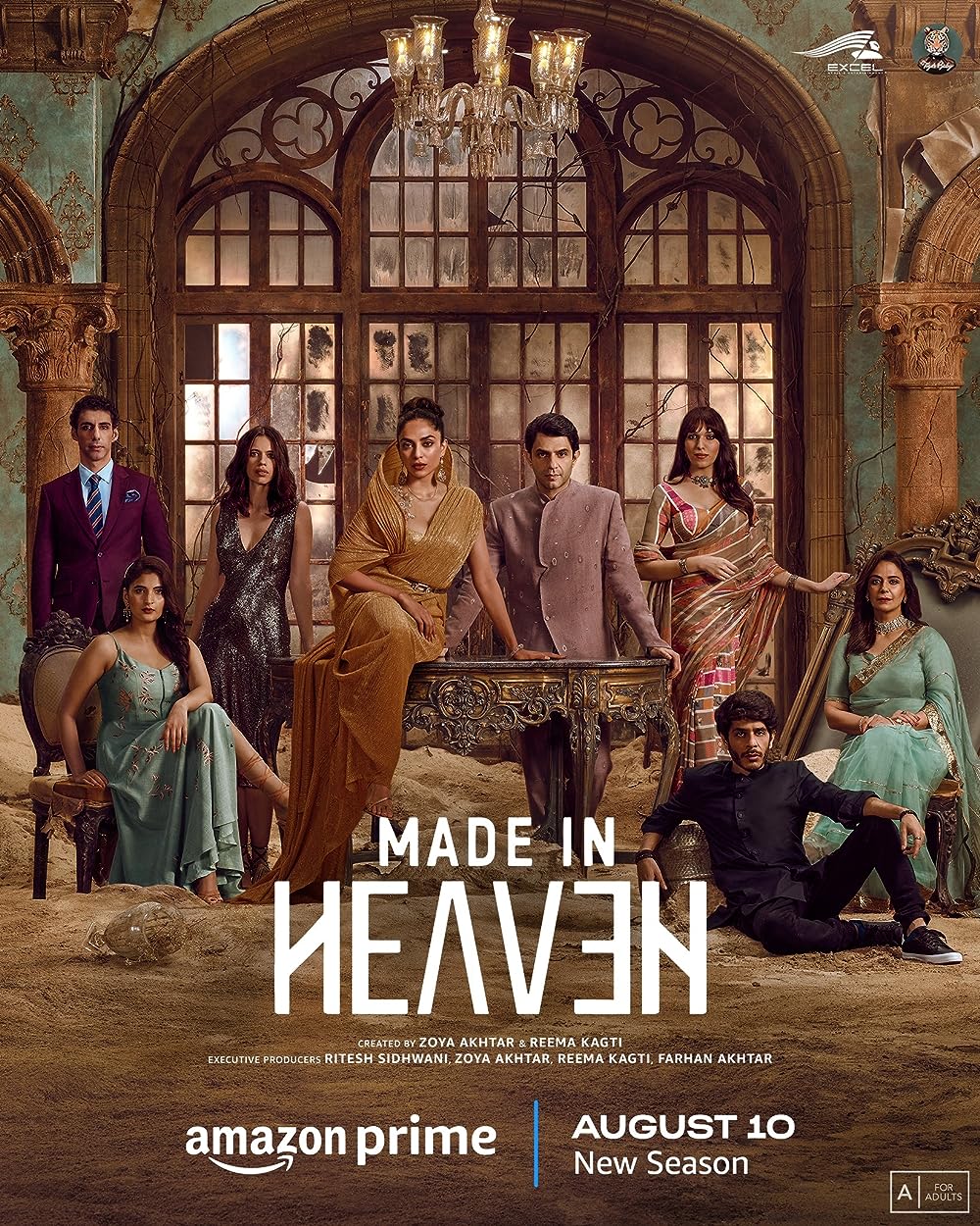 Made in Heaven Season 2 (Prime Video): The highly anticipated second season of Made in Heaven continues to follow the journey of Delhi’s elite wedding planners. The series delves deep into the glamorous and often turbulent world of upper-class Indian weddings.